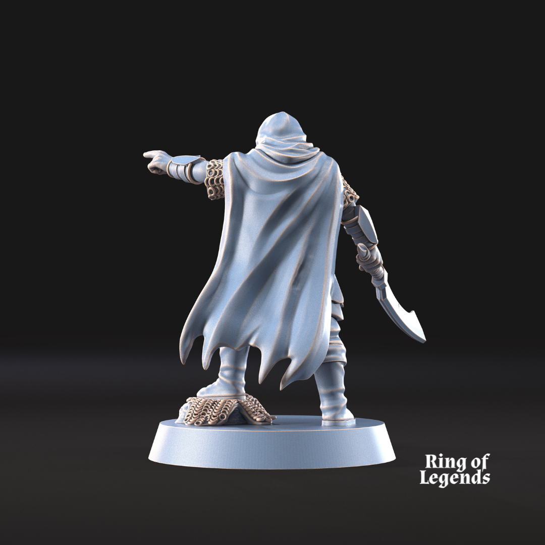 Bargrash a pie - Ciudad Oscura de Morlok