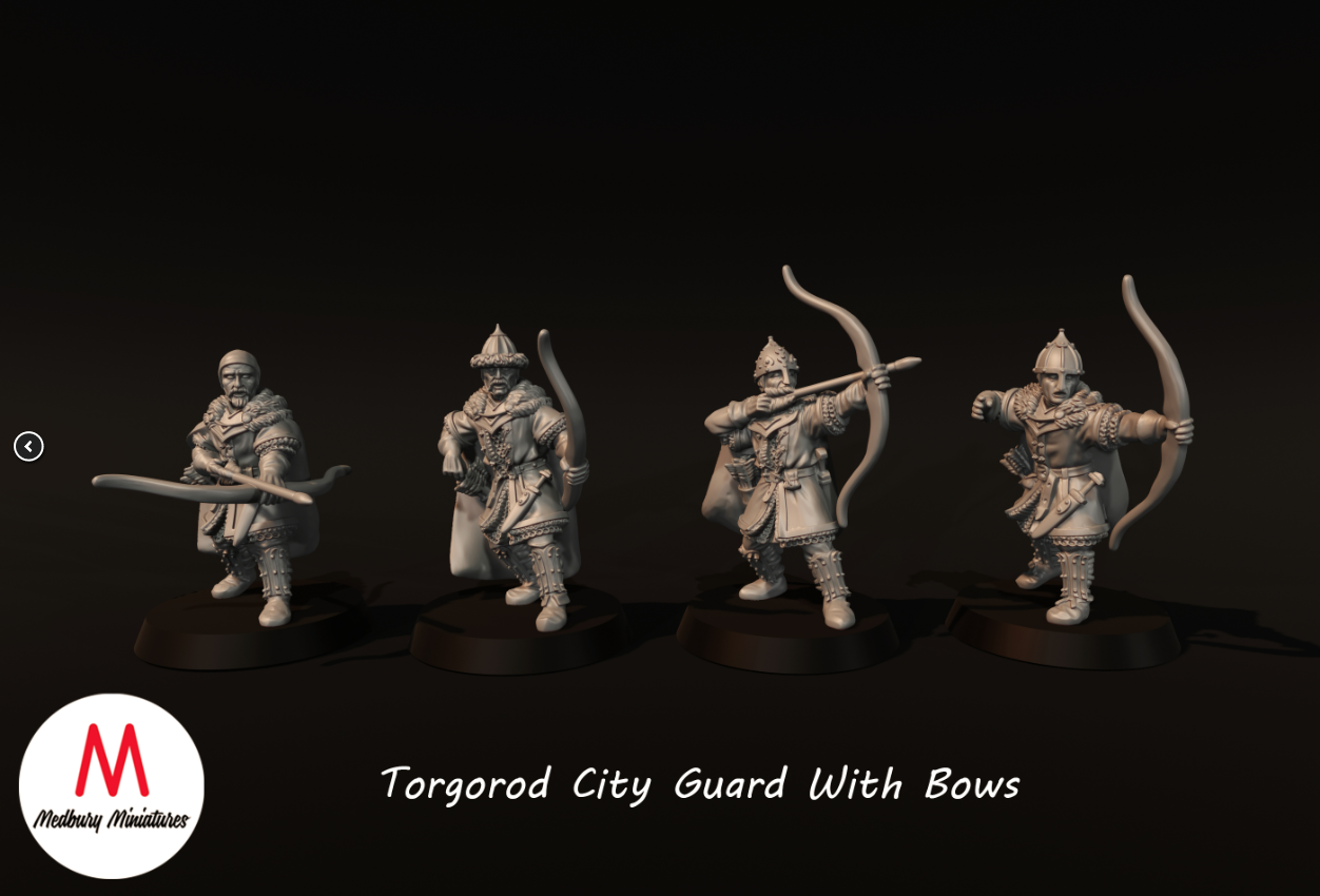 Torgorod City Guard With Bows