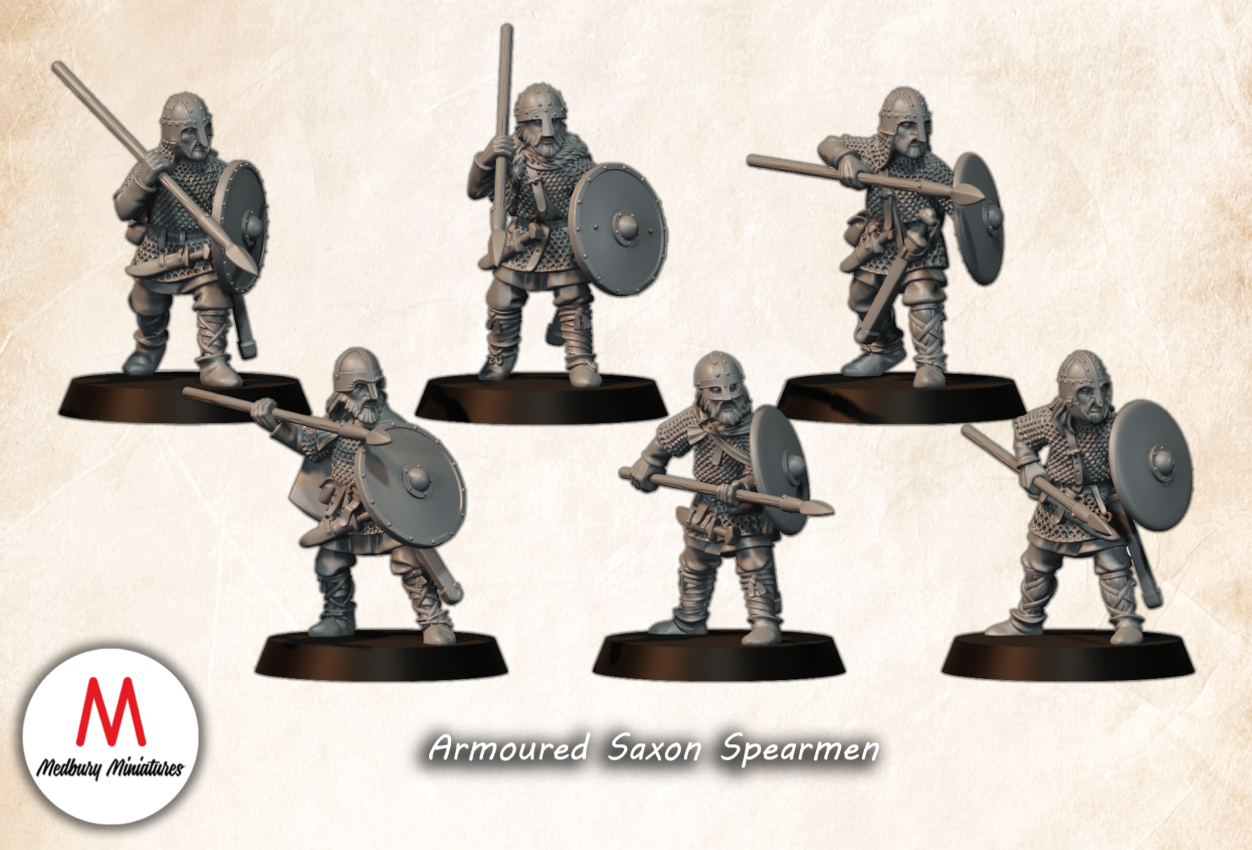 Armoured Saxon Spearmen
