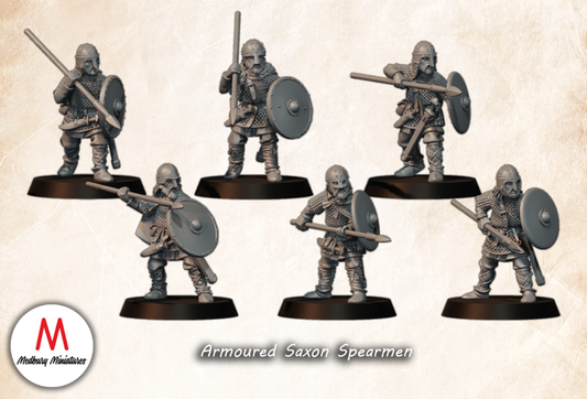 Armoured Saxon Spearmen