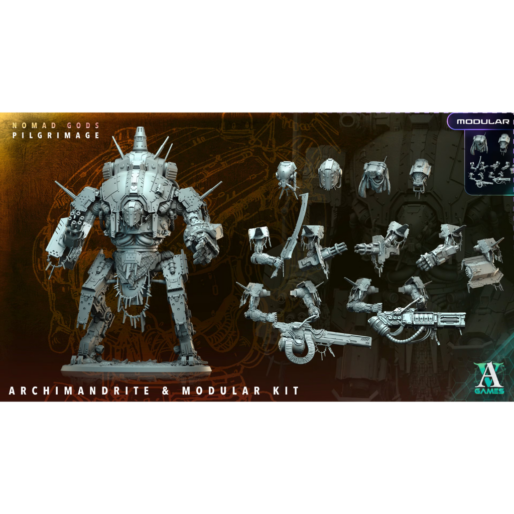 Nomad Gods - Nomad Archimandrite (Modular Kit)