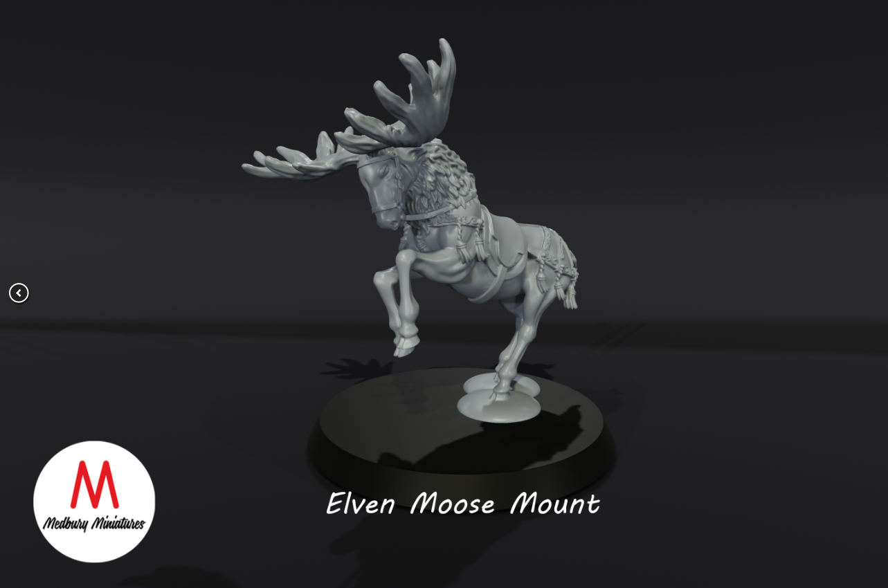 Elven Moose Mount