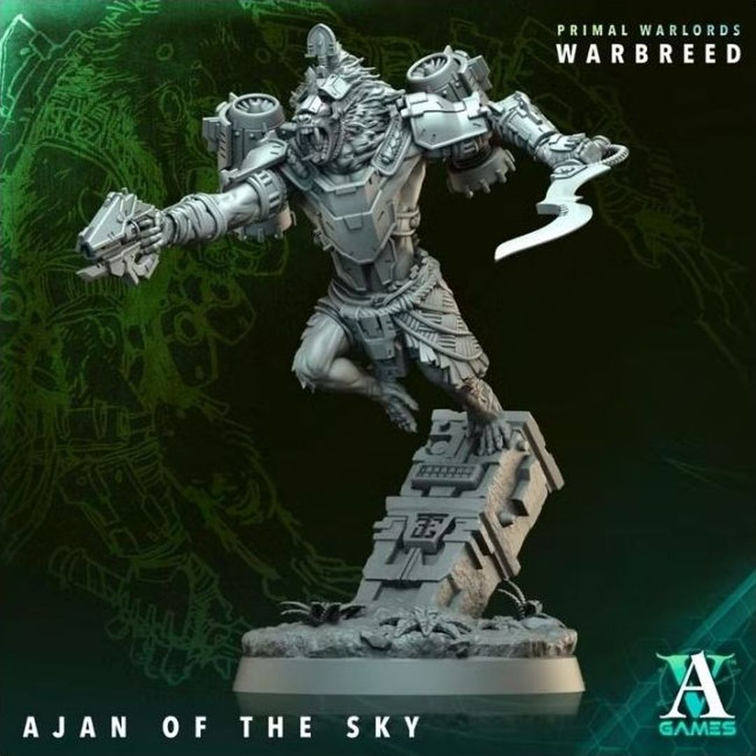 Primal Warlords - Ajan of the Sky