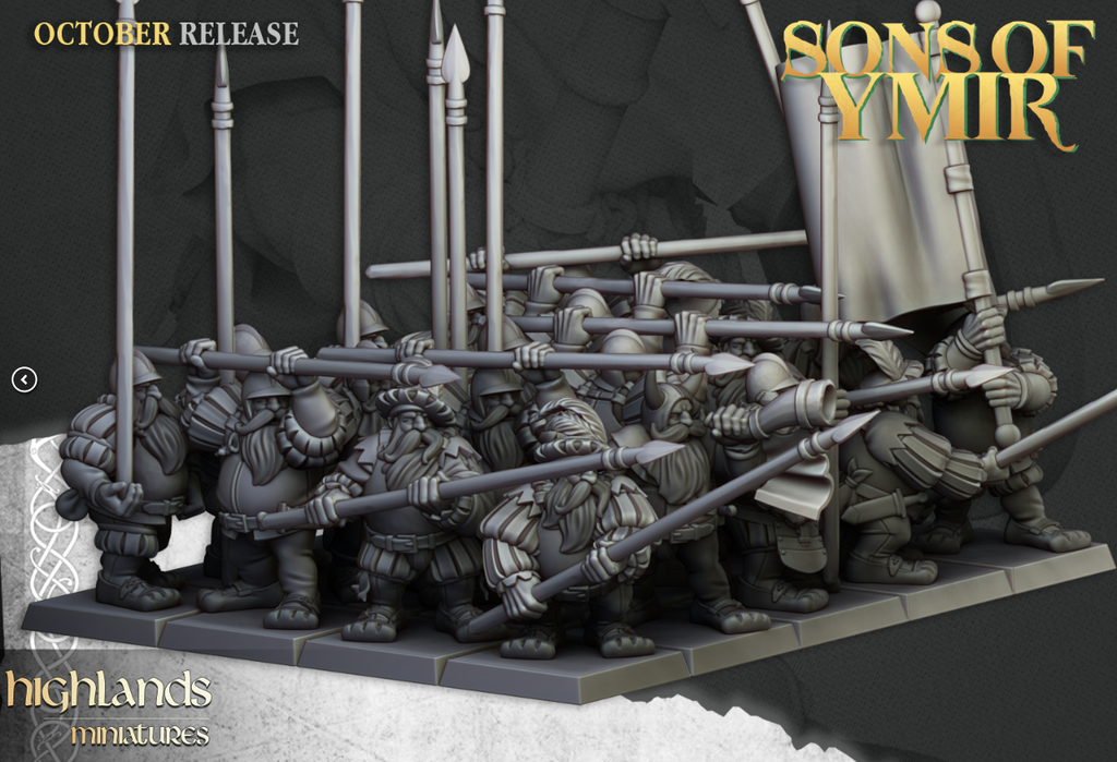 Dwarf Pikemen Unit