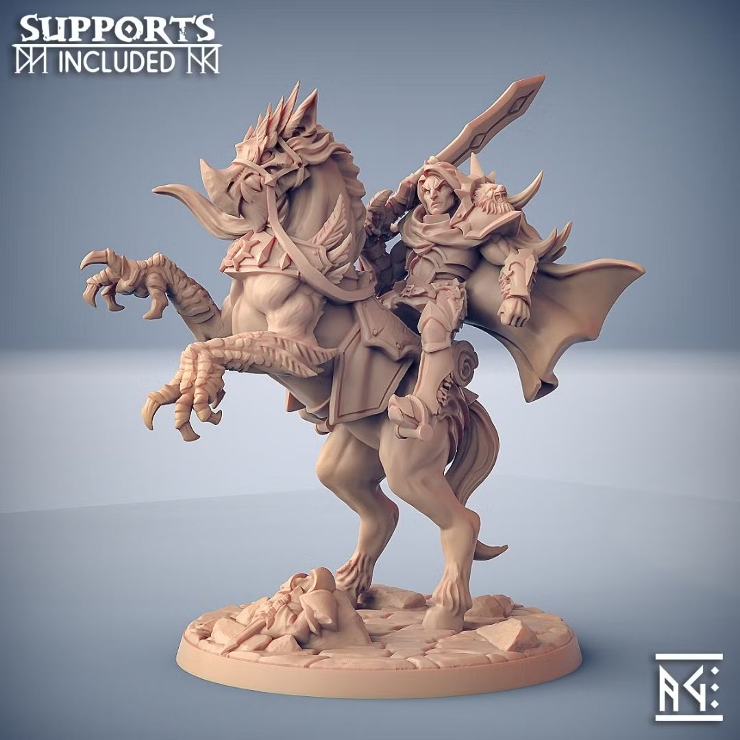 Fighters Guild - Sigfrido on Gryphsteed