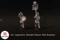 Orc legionaire Standard Bearer and drummer