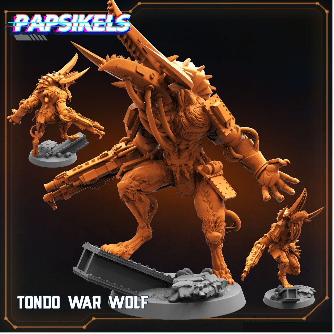 Tondo War Wolf