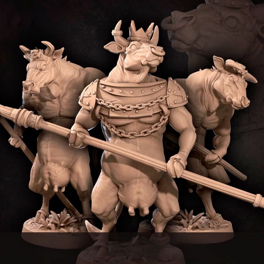 Bullet Hell Demons - Hell Bovines (3 Minis)