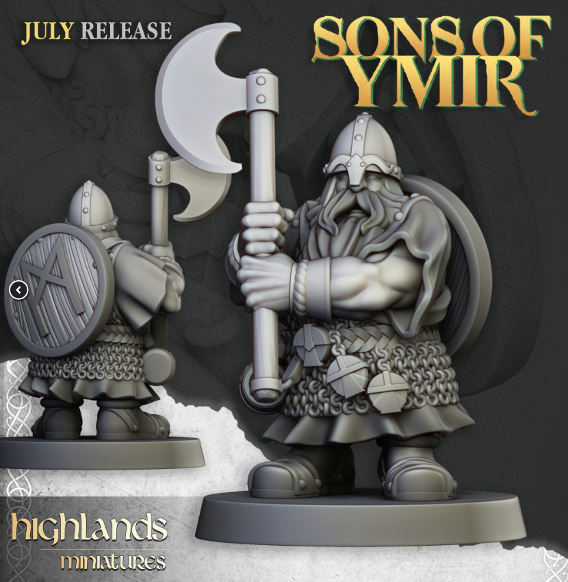 Dwarves Warriors Two Handed Unit