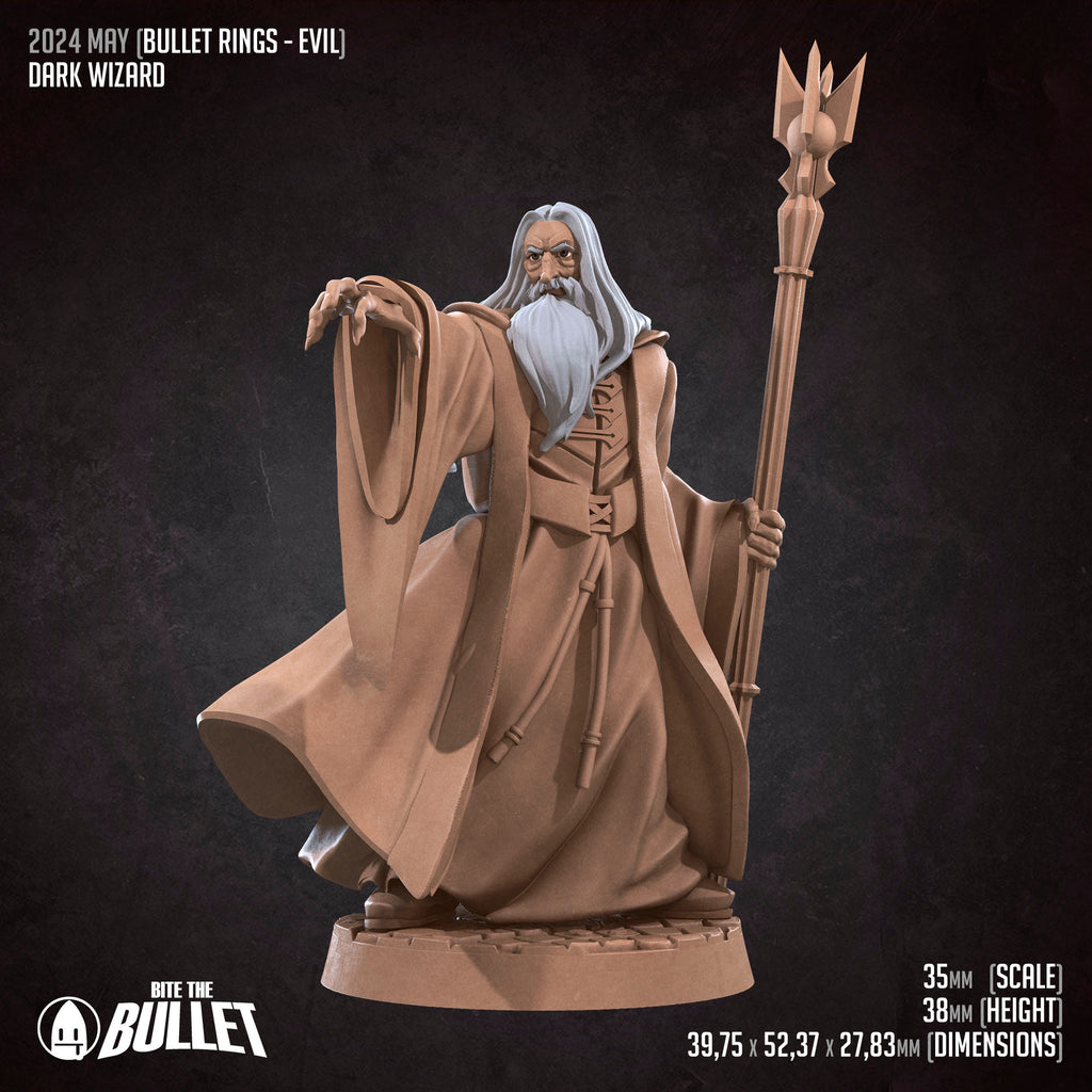 Dark Wizard mit sehendem Stein