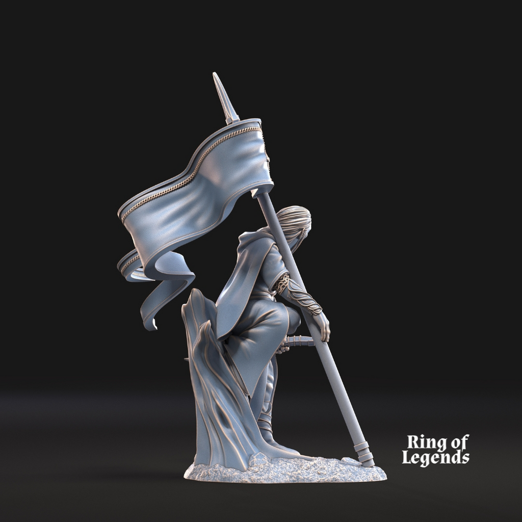 1xEstandarte del Guardabosques - Elfos Galanthir
