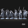 6x Caballería de los Elfos Galanthir - Elfos Galanthir