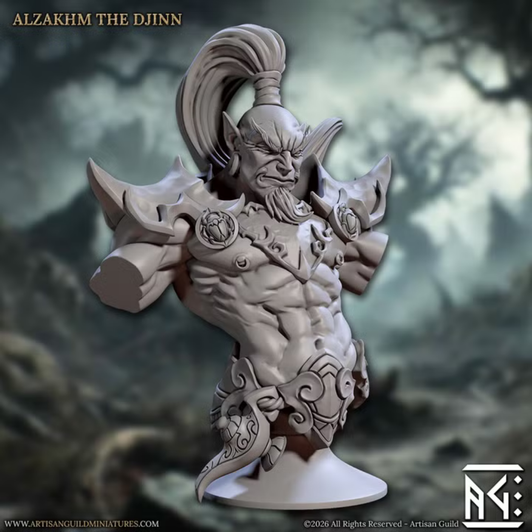 Beastmen II - Alzakhm the Djinn (Bust)