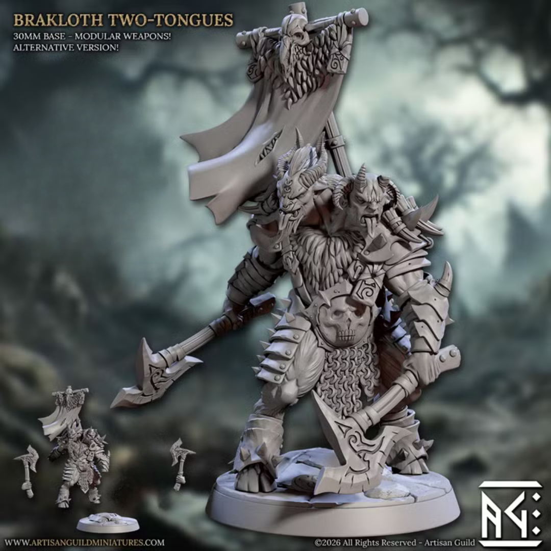 Beastmen II - Brakloth Two-Tongues