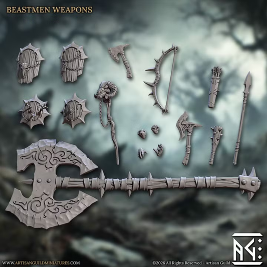 Beastmen II - Weapons (17 Bits)
