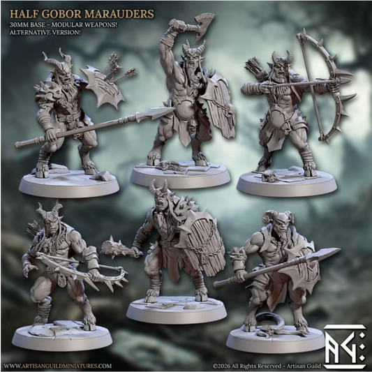 Half Gobor Marauders Alternate (6 Minis)