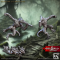 Bastion Wycern Hanging Lizardlings (2 Minis)