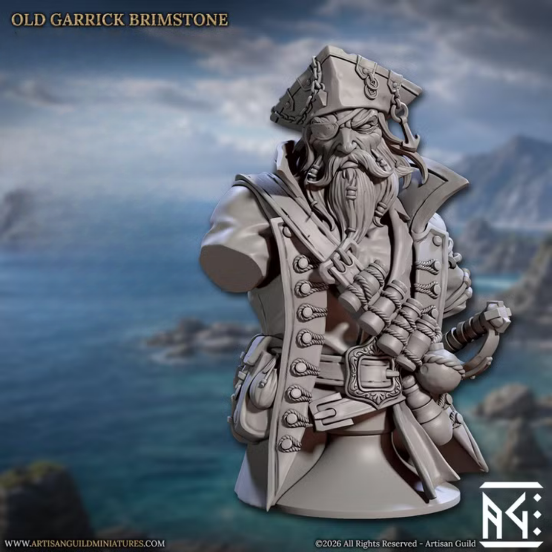 Coast Reavers - Old Garrick Brimstone (Bust)