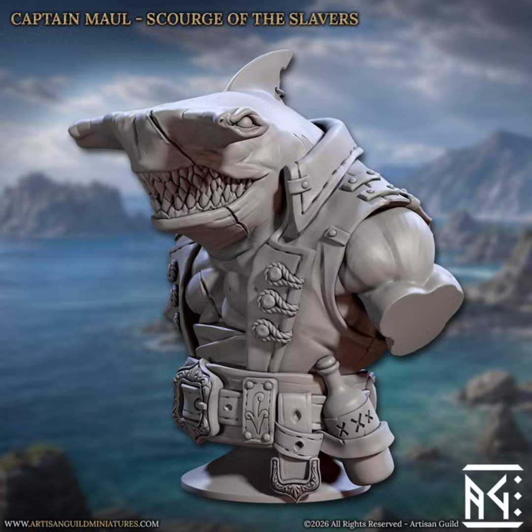 Coast Reavers - Captain Maul - Scourge of the Slavers (Bust)
