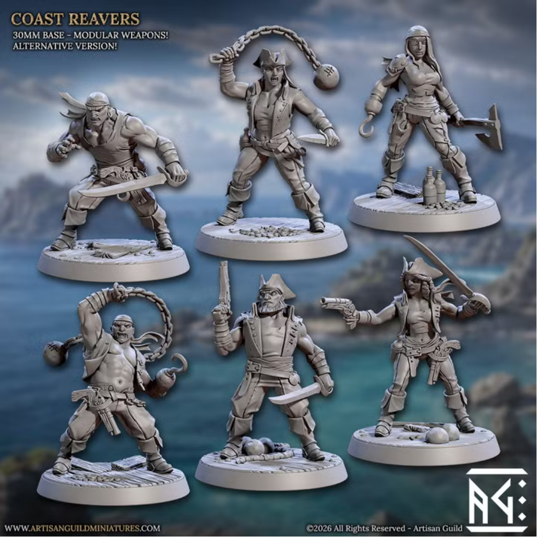 Coast Reavers (6 Minis)