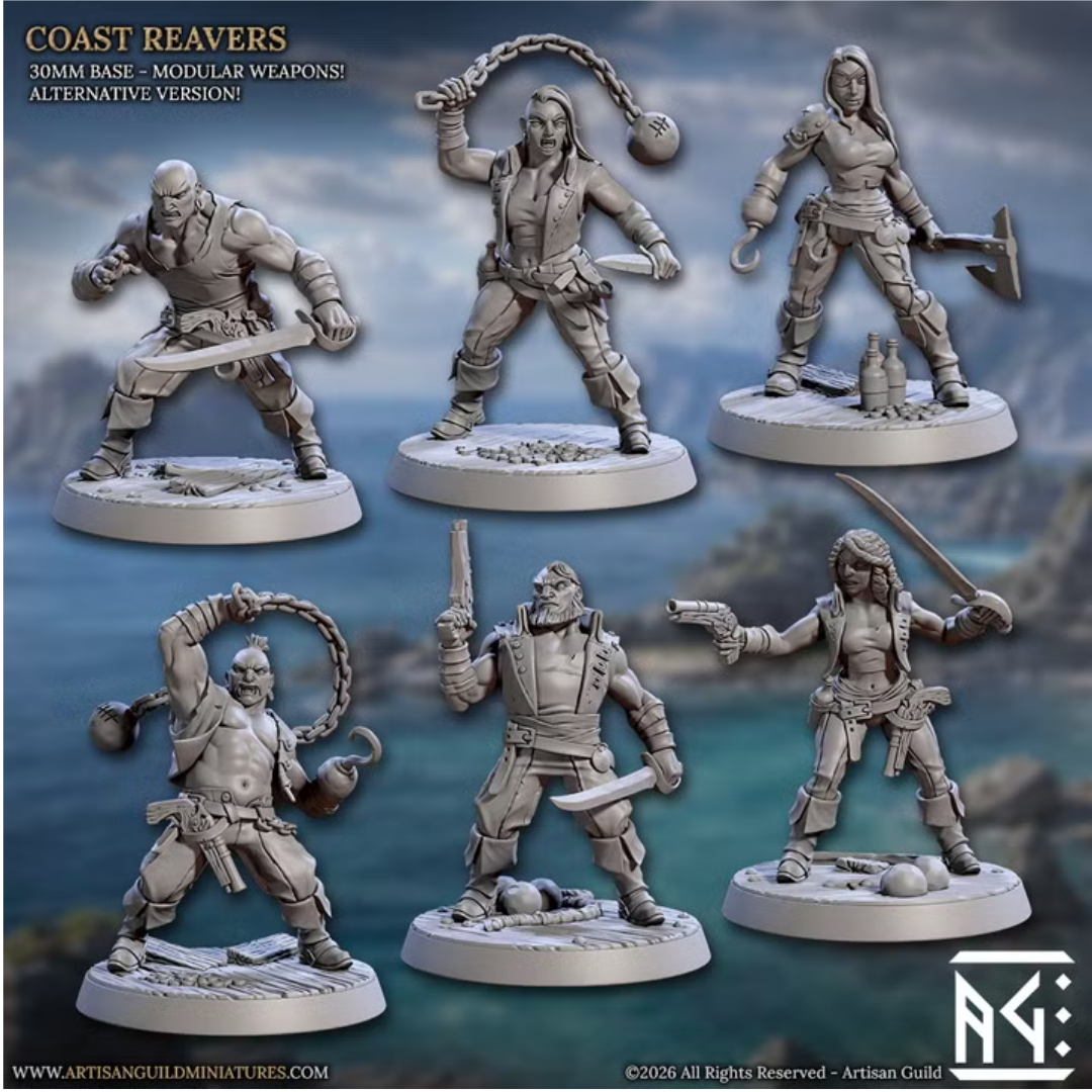 Coast Reavers Alternate (6 Minis)