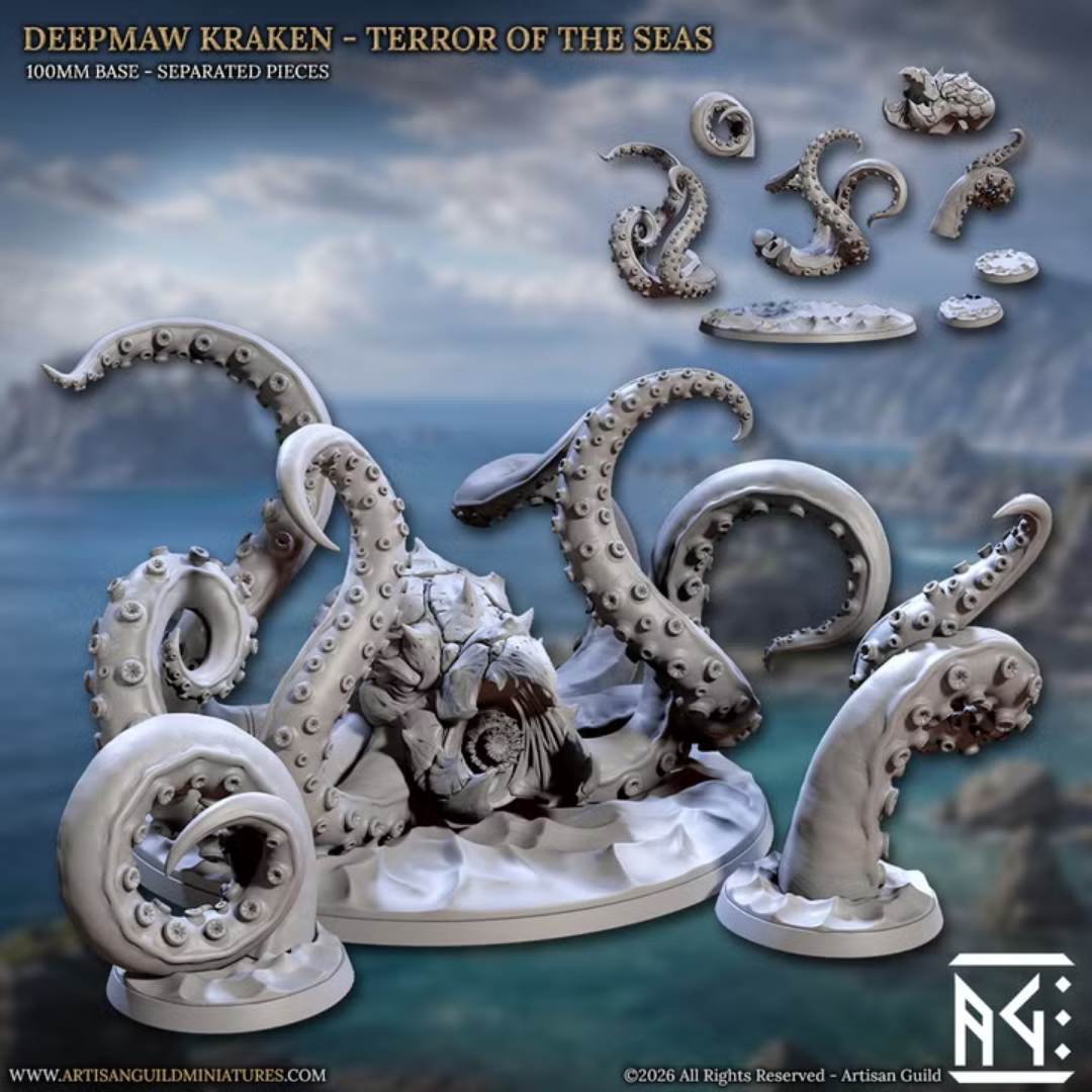 Coast Reavers - Deepmaw Kraken - Terror of the Seas