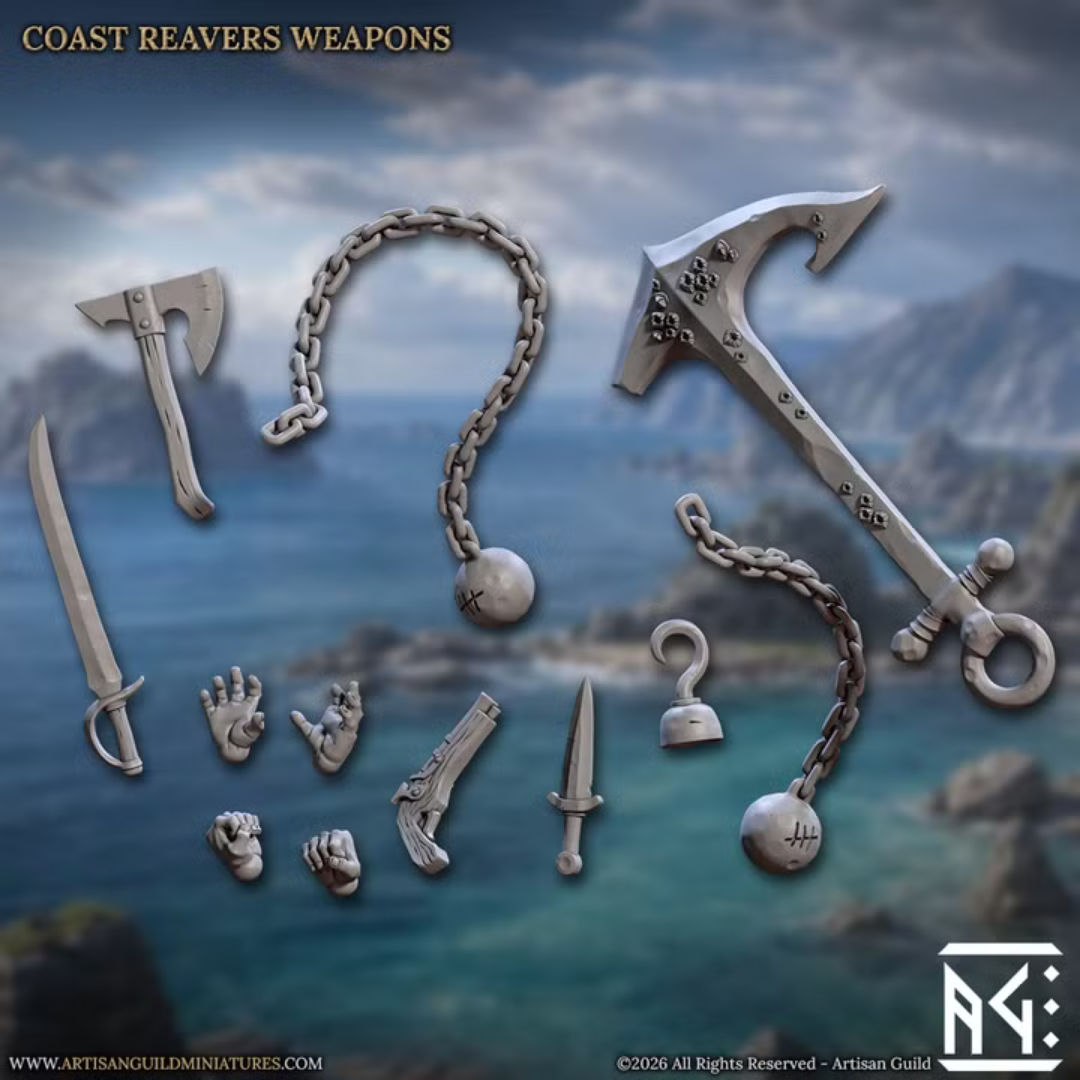 Coast Reavers - Weapons (12 Bits)