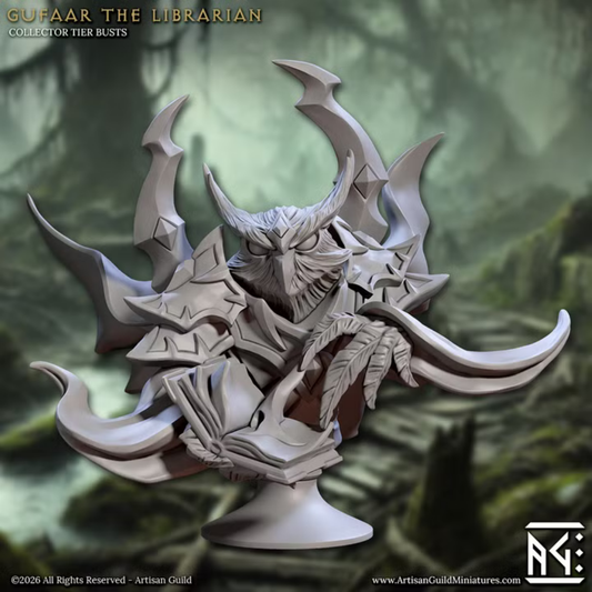Falgor's Swamp II - Gufaar the Librarian (Bust)