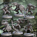 Falgor's Swamp II - Falgor Lizardlings (6 Minis)