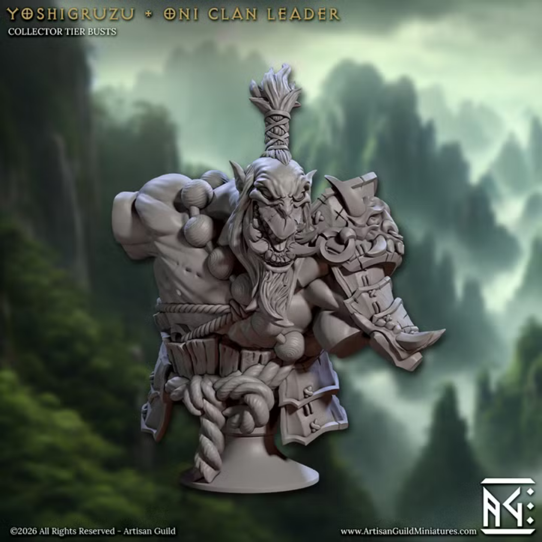 Vanara Monks - Yoshigruzu - Oni Clan Leader (Bust)