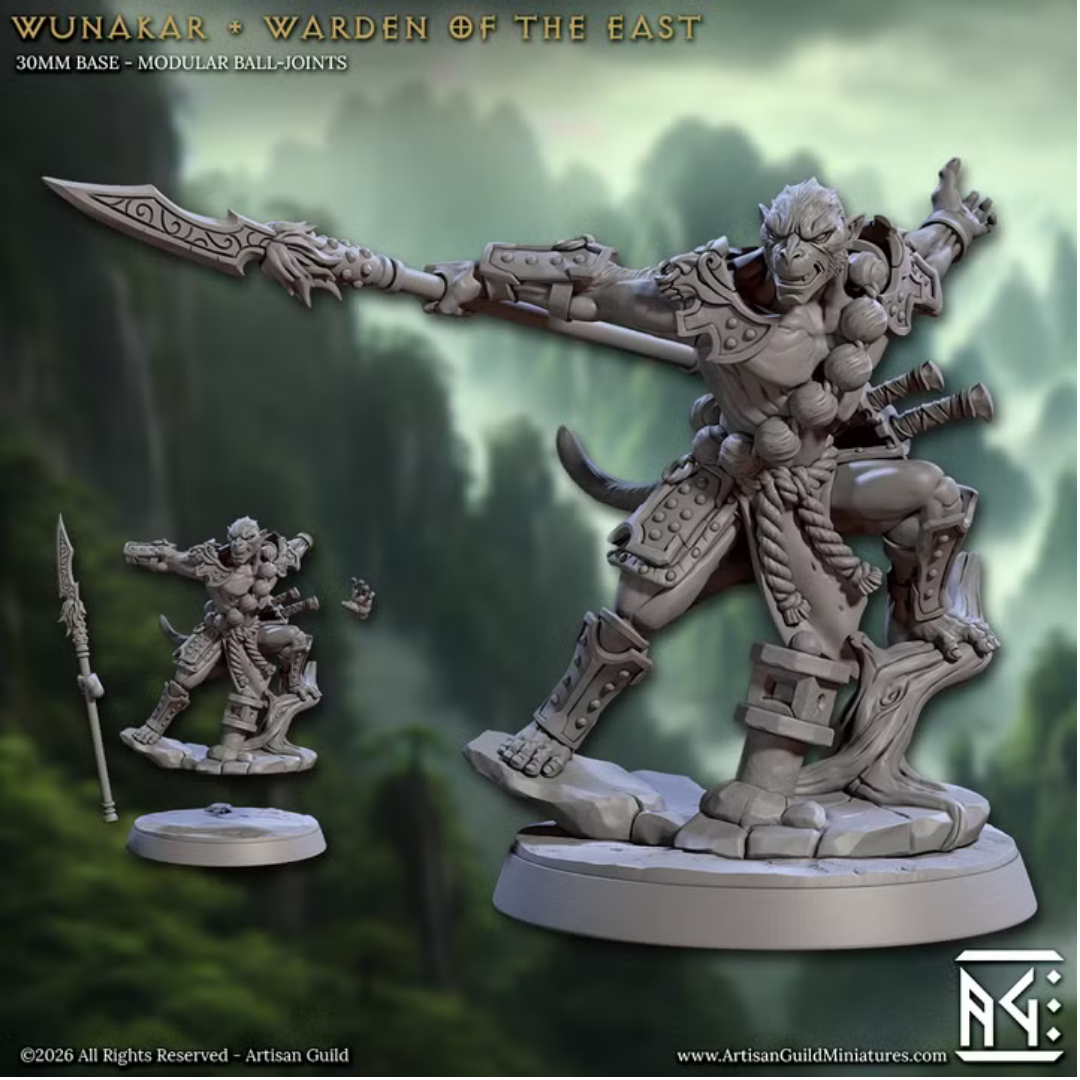 Vanara Monks - Wunakar - Warden of the East