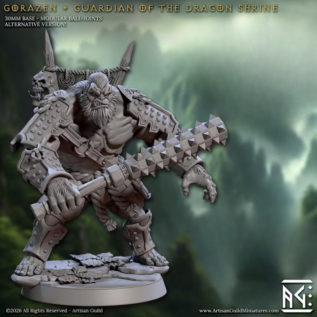 Vanara Monks - Gorazen - Guardian of the Dragon Shrine