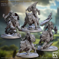 Solarmane Rakshakin - Shesep-Ankh Sphinx Riders (4 Minis)