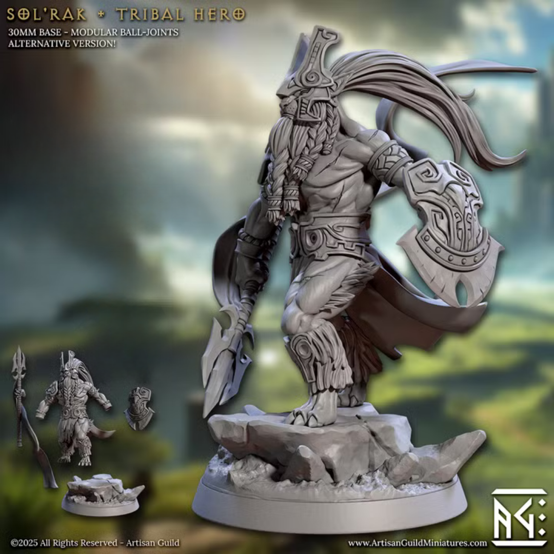 Solarmane Rakshakin - Sol'Rak - Tribal Hero