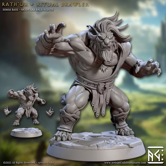 Solarmane Rakshakin - Rath'ur - Ritual Brawler