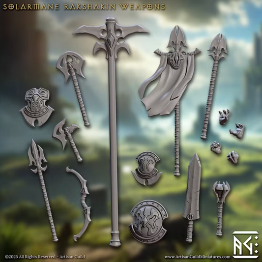 Solarmane Rakshakin - Weapons (16 Bits)