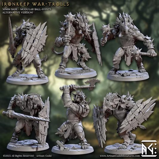 Ironkeep War-Trolls Alternate (6 Minis)