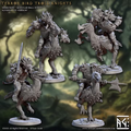 Ironkeep War-Trolls - Terror Bird Troll Knights (4 Minis)