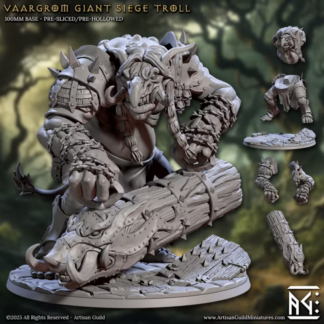 Ironkeep War-Trolls - Vaargrom - Giant Siege Troll