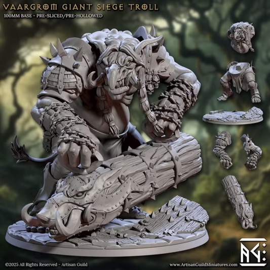 Ironkeep War-Trolls - Vaargrom - Giant Siege Troll