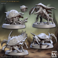 Zeek Scuttlers - Zeek Burrowers (4 Minis)