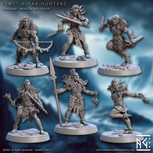 Skutagaard - Frost Alfar Hunters (6 Minis)