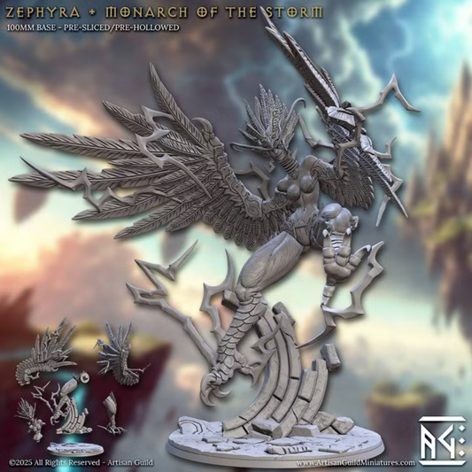 Temple of Zephyra - Zephyra - Monarch of the Storm