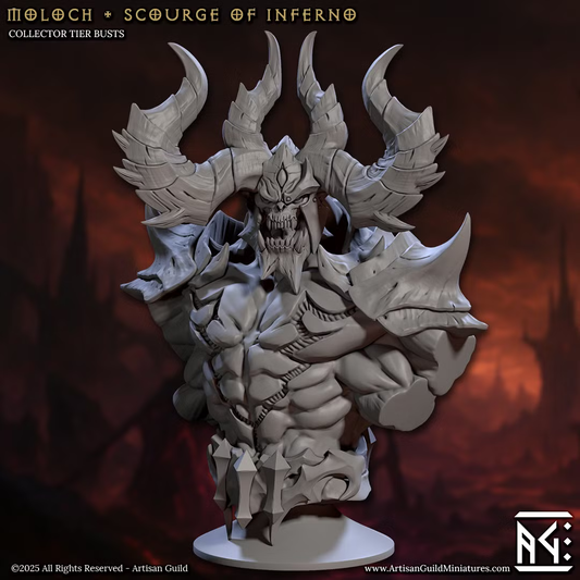 Infernal Legion - Moloch - Scourge of Inferno (Bust)
