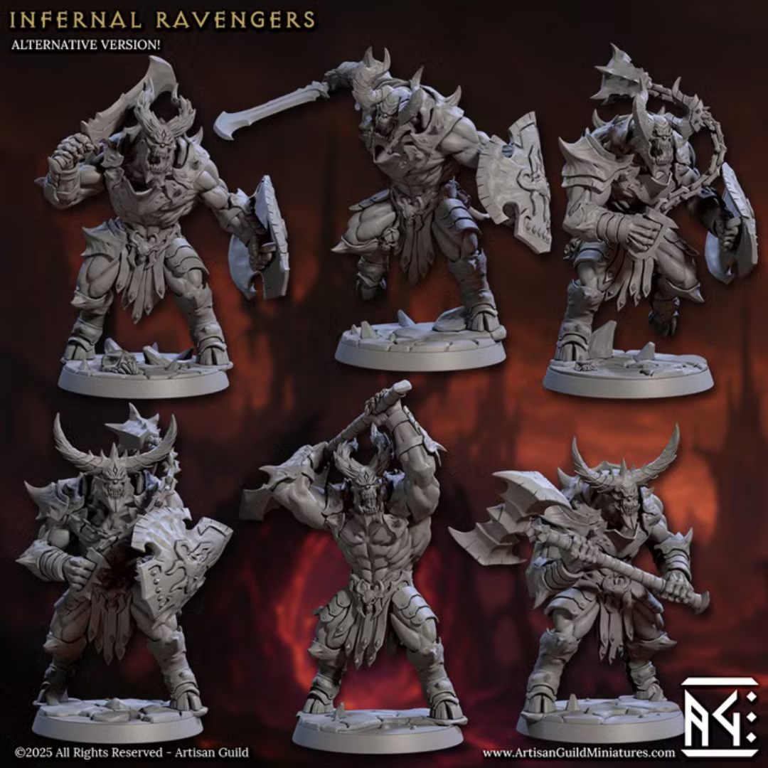 Infernal Legion - Infernal Ravangers (6 Minis)