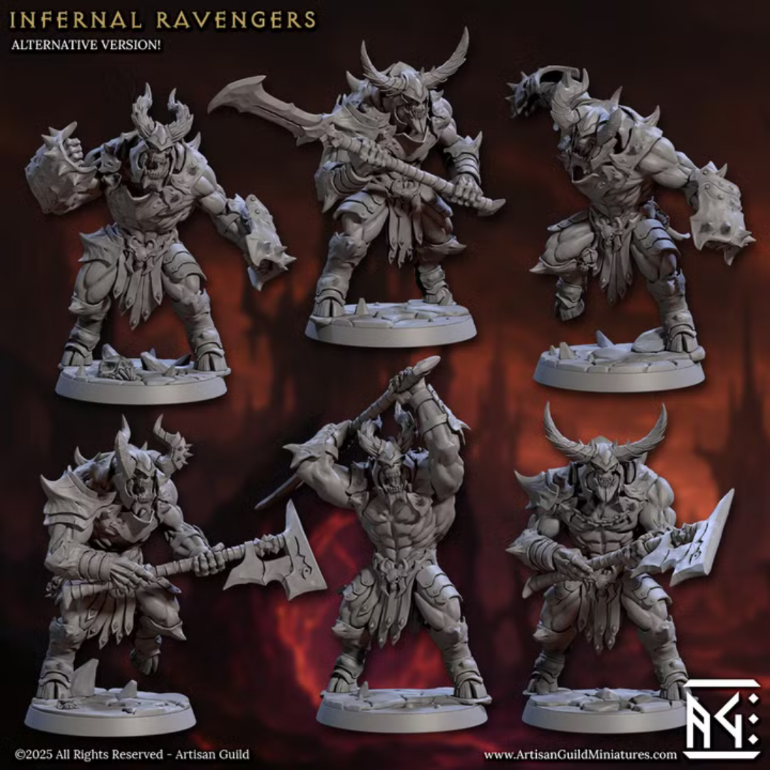 Infernal Legion - Infernal Ravangers Alternate (6 Minis)