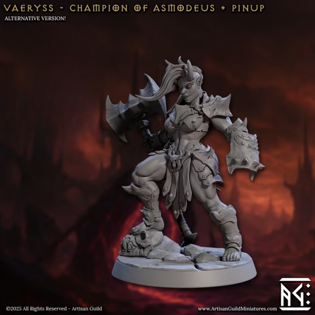 Infernal Legion - Vaeryss - Champion of Asmodeus Pinup