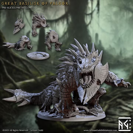 Falgor's Swamp - Great Basilisk of Falgor
