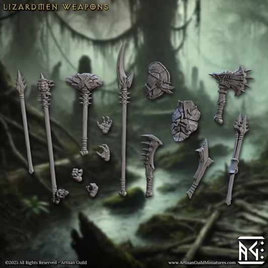 Falgor's Swamp - Weapons (14 Bits)