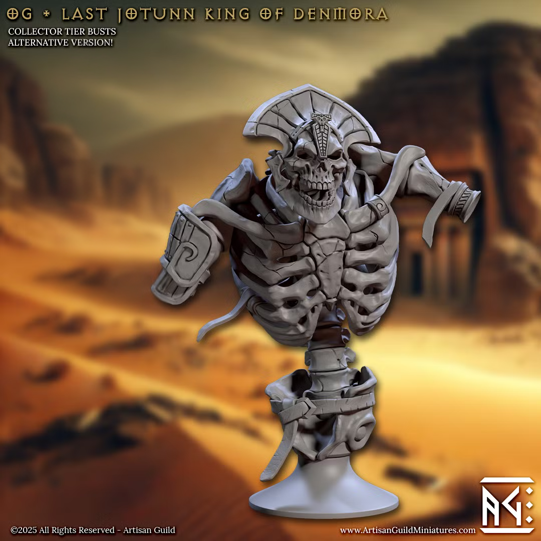 Skeletons of Denmora - Og - Last Jotunn King of Denmora (Bust)